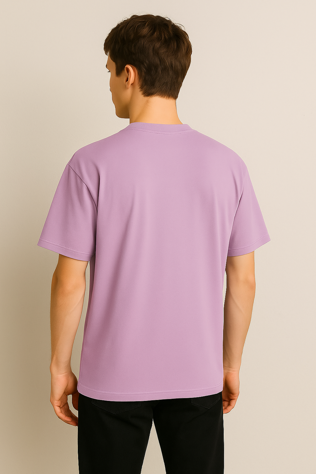 Premium Death Note French Terry Cotton T-Shirt | Lilac Purple Anime Graphic Tee | Soft & Breathable