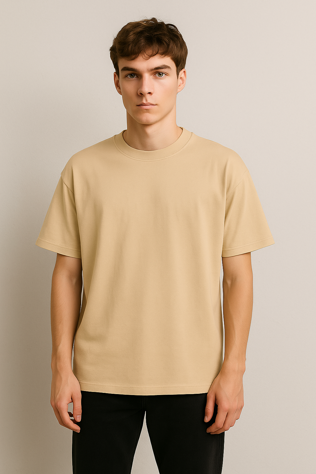 Anime Warrior Oversized T-Shirt – French Terry Cotton
