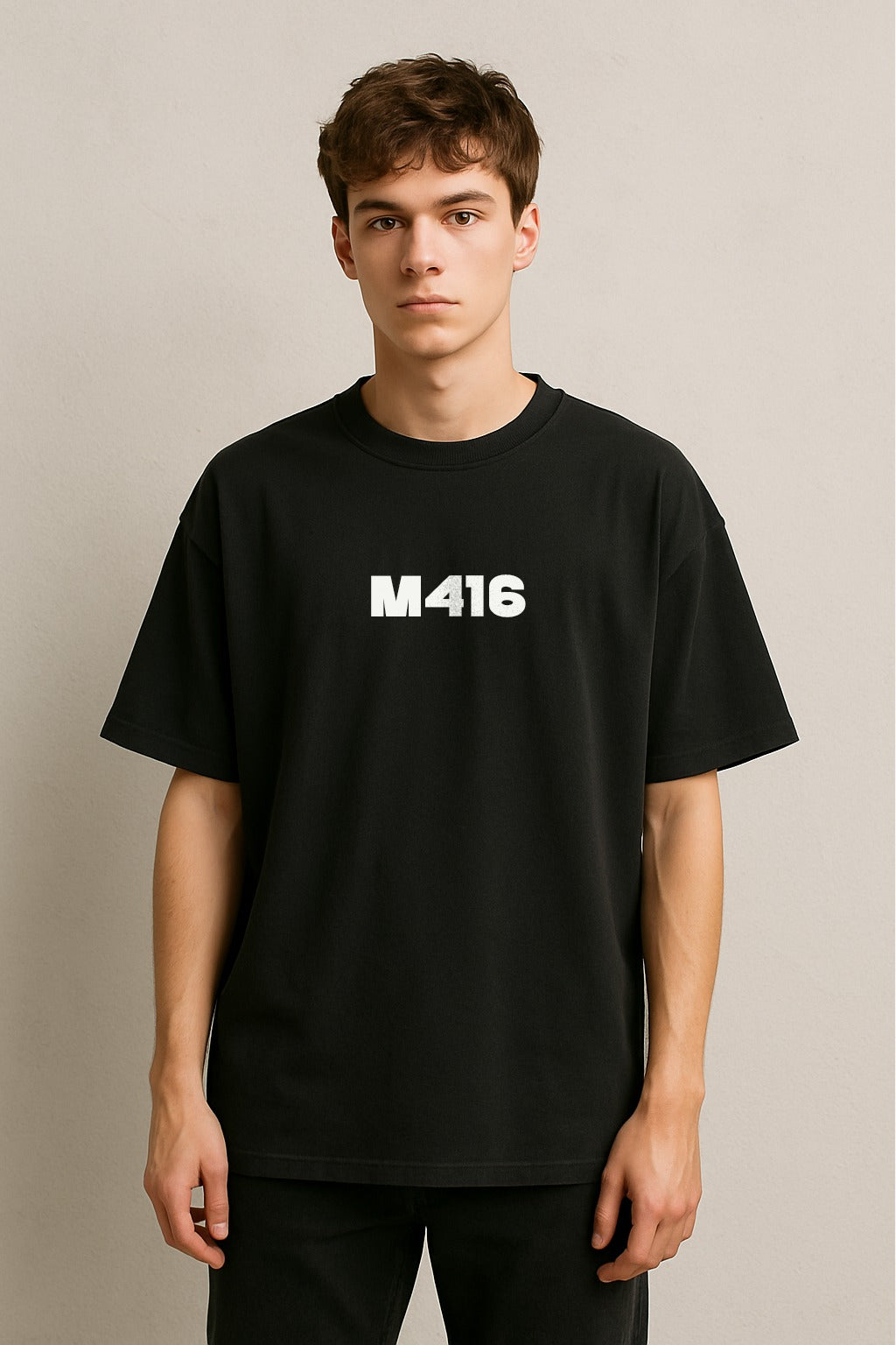 Glacier M416 Oversized French Terry Cotton T-Shirt – Trisoul